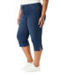 Фото #3 товара Plus Size Amanda High-Rise Capri Jeans