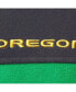 Фото #2 товара Men's Charcoal, Green Oregon Ducks Team Flanker III Fleece Team Full-Zip Jacket