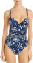 Фото #1 товара Bleu by Rod Beattie 285232 Women's Underwire One-Piece Swimsuit, Size 8