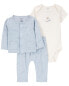 Baby 3-Piece Little Cardigan Set NB