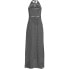 Фото #6 товара Petite Keyhole High Halter Neck Maxi Dress