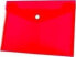 Фото #1 товара Конверт детский с затвором Tetis Koperta A5 PP красный (12 шт.) BT610-C