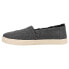 TOMS Alpargata Cupsole Shearling Slip On Womens Grey Sneakers Casual Shoes 1001