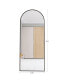 Фото #2 товара 65" Arched Full Length Mirror Floor Dressing Mirror - Black