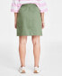 ფოტო #4 პროდუქტის Women's Paperbag-Waist Mini Skirt, Created for Macy's