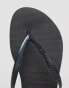 Фото #3 товара Havaianas Black Slim Flip Flops