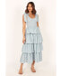 ფოტო #1 პროდუქტის Raphael Tiered Midi Dress