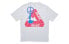 PALACE Tri-smiler 圆领短袖T恤 男女同款 灰色 送礼推荐 / Футболка PALACE Tri-smiler T P18TS102 S - фото #1