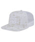 Men's White San Diego Padres Logo Dunes A-Frame Trucker 9FIFTY Snapback Hat Белый - фото #1