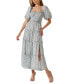 Фото #1 товара Women's Prina Ruffled Tiered Maxi Dress