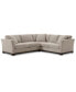 Фото #6 товара Elliot II 108" Fabric 2-Pc. Apartment Sectional Sofa, Created for Macy's