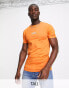 Фото #1 товара Good For Nothing Tall centre print logo t-shirt in orange