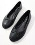 Фото #2 товара Pull&Bear ballet pump in black