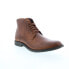 Фото #3 товара Roan by Bed Stu Proff F804019 Mens Brown Leather Lace Up Casual Dress Boots