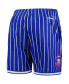 Фото #3 товара Men's Royal Chicago Cubs Cooperstown Collection 1908 World Series City Collection Mesh Shorts