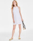 Фото #1 товара Women's Sleeveless Shift Dress, Created for Macy's