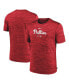 Фото #1 товара Men's Red Philadelphia Phillies Authentic Collection Velocity Performance Practice T-Shirt