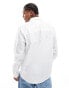 ONLY & SONS oversized shirt in white