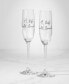 Charmed Life Toasting Flutes, 2 Piece