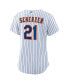 ფოტო #2 პროდუქტის Women's Max Scherzer White New York Mets Home Replica Player Jersey