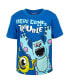 ფოტო #3 პროდუქტის Winnie the Pooh Lion King Monsters Inc. Toy Story Incredibles Lilo & Stitch T-Shirt & Mesh Shorts Infant to Big Kid