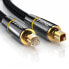Фото #8 товара Optyczny kabel przewód audio cyfrowy światłowód Toslink SPDIF 3m czarny