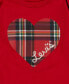 ფოტო #7 პროდუქტის Baby Girls Plaid Bodysuit and Leggings, 2 Piece Gift Box Set