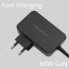 Wall Charger Qoltec 52387 Black 90 W (1 Unit)