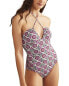 Фото #1 товара Boden Halter Neck Bandeau Swimsuit Women's