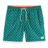 SCOTCH & SODA Mid Length Mini Printed Swimming Shorts