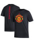 Men's Black Manchester United Vertical Back T-shirt