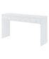 Фото #1 товара Modern Minimalist Black Console Table with Drawers