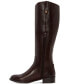 Фото #3 товара Fawne Wide-Calf Riding Leather Boots, Created for Macy's