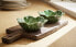 Фото #8 товара Leaf trim earthenware bowl