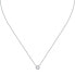 Фото #1 товара Elegant silver necklace with zircons Silver LPS10AWV05