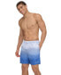 Men's Gradient Dot Print 7" Volley Swim Trunks