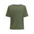 ფოტო #4 პროდუქტის ONLY Elise short sleeve v neck T-shirt