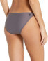 Фото #2 товара Volcom 261672 Women's Simply Solid Steel Purple Bikini Bottom Swimwear Size M