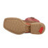Фото #5 товара Ботинки мужские Justin Boots Stampede 12" Wide Square Toe коричневые, бордовые, красные