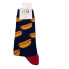 Фото #1 товара HS BY HAPPY SOCKS Hot Dog Half long socks