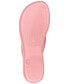 Фото #7 товара Women's Wave Heart Sparkle Flip-flop Sandals