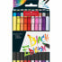 Фото #1 товара Фломастеры Faber-Castell 116452 Разноцветные (20 штук)