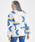ფოტო #2 პროდუქტის Women's Patchwork Quilted Open-Front Jacket, Created for Macy's