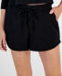 ფოტო #6 პროდუქტის Women's Pull-On French Terry Shorts, Created for Macy's