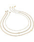 Фото #1 товара Olivia Burton 18K Gold-Plated Layered Necklace