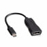 Фото #1 товара Адаптер USB C—DisplayPort V7 V7UCDP-BLK-1E Чёрный
