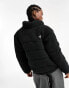 The North Face 2000 borg puffer jacket in black