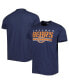 Men's Navy Chicago Bears Logo Team Stripe T-Shirt Синий, S - фото #1