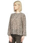 ფოტო #4 პროდუქტის Women's Long-Sleeve Pin-Tuck Top