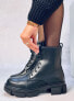 Фото #1 товара Ботинки COLEY BLACK Laced Boots
